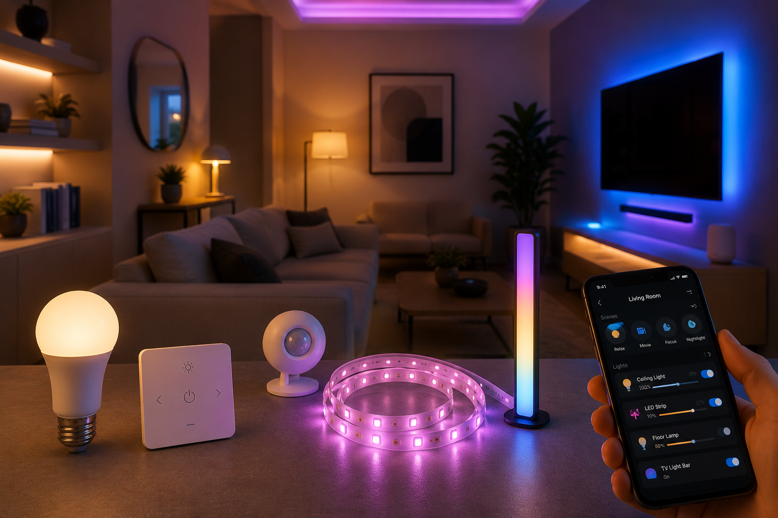 Smart Home Lighting Collection