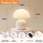 NIORSUN Wireless Mushroom Table Lamp