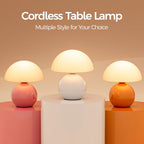 NIORSUN Wireless Mushroom Table Lamp