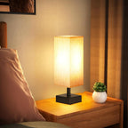 aooshine Small Bedside Table Lamp