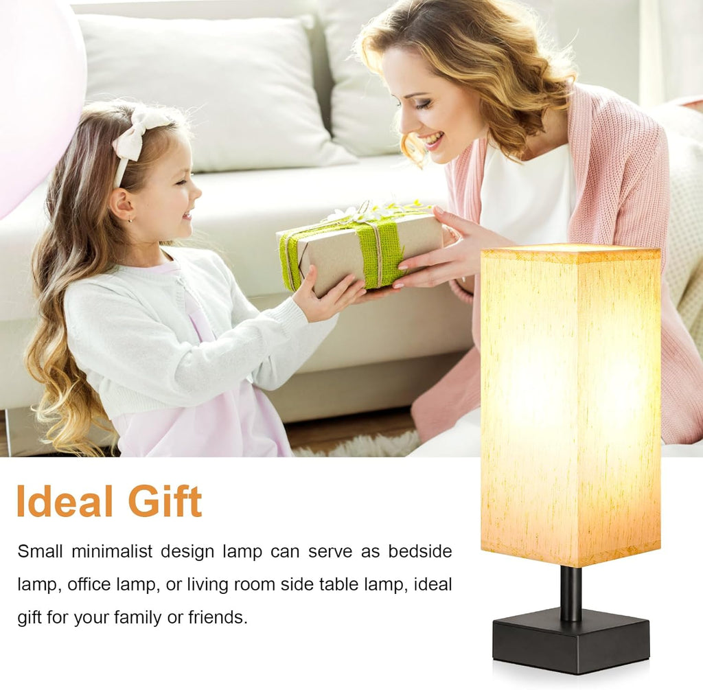 aooshine Small Bedside Table Lamp