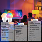 UCB Smart Color Changing LED Light Bulbs (4-Pack)