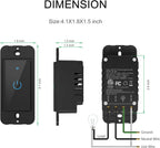 Smart WiFi Light Switch (2-Pack)