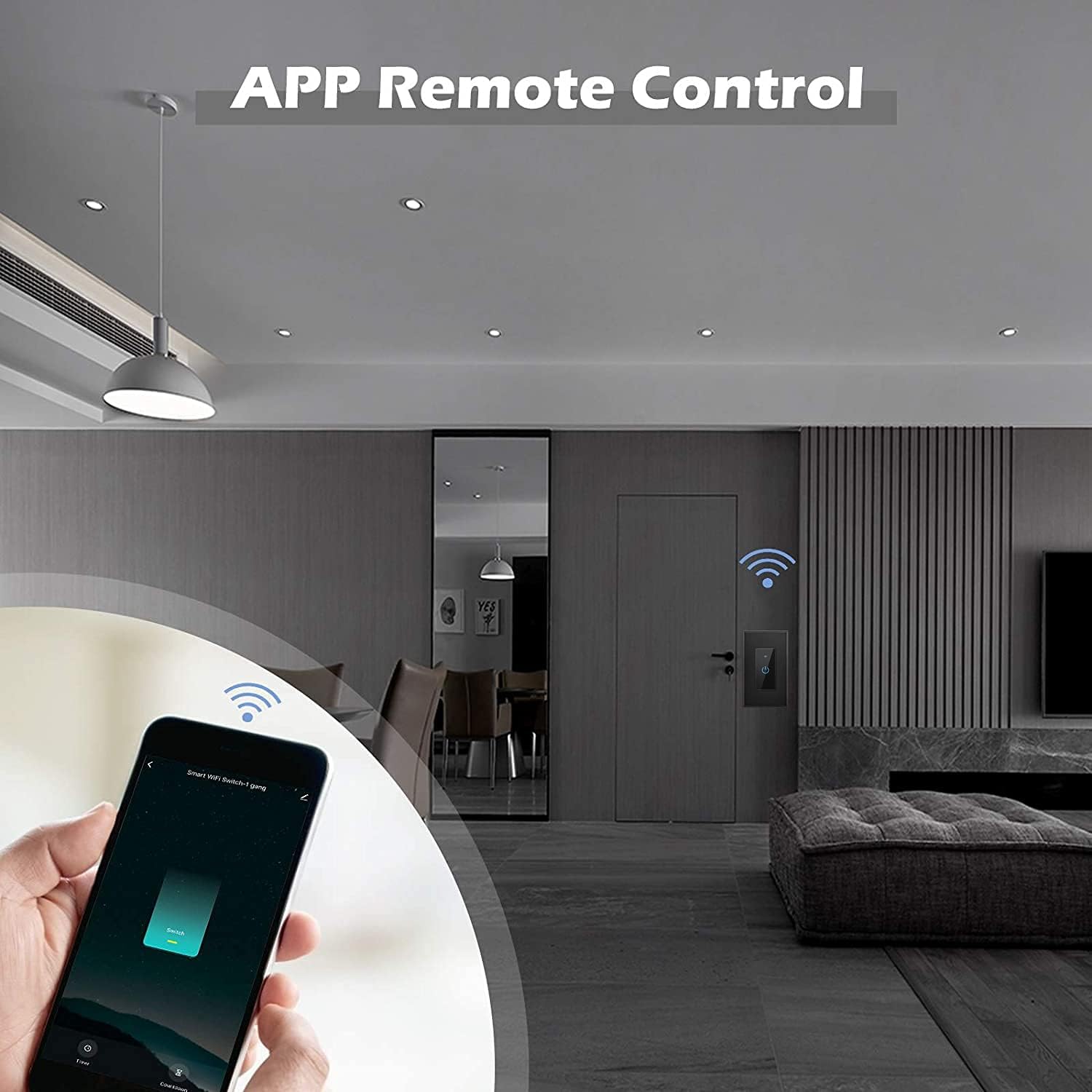 Smart WiFi Light Switch (2-Pack)