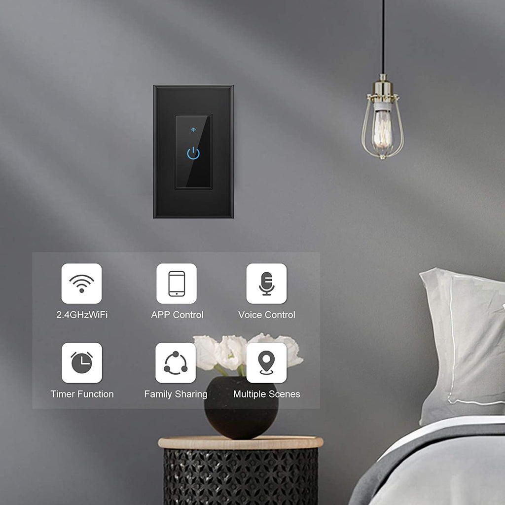 Smart WiFi Light Switch (2-Pack)