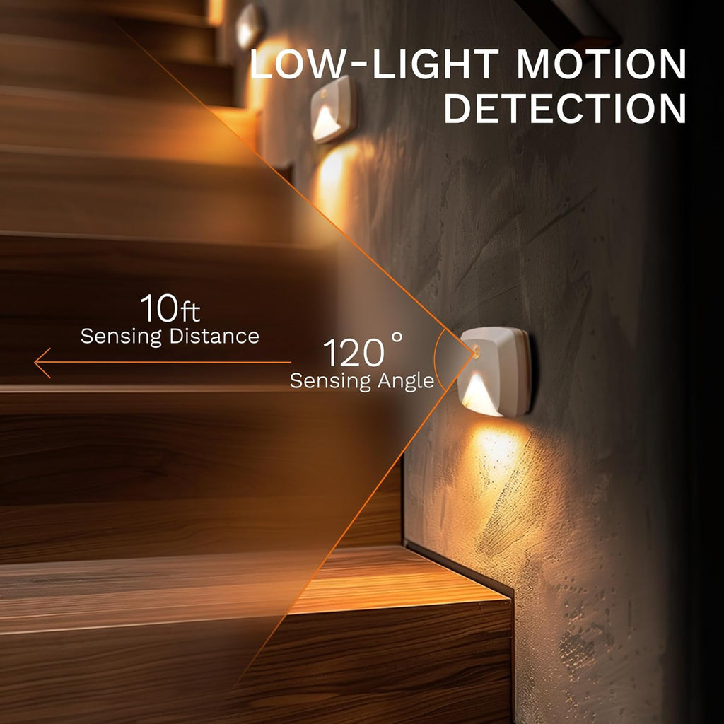 innofox Motion Sensor Night Lights (6-Pack)