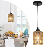 LAMSU Rattan Pendant Light