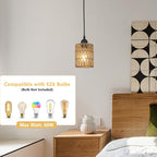 LAMSU Rattan Pendant Light