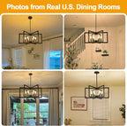 Adjustable Matte Black Chandelier
